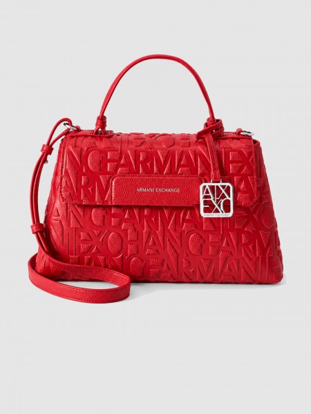 Mala Armani Exchange Mulher Liz Pebble Top Handle