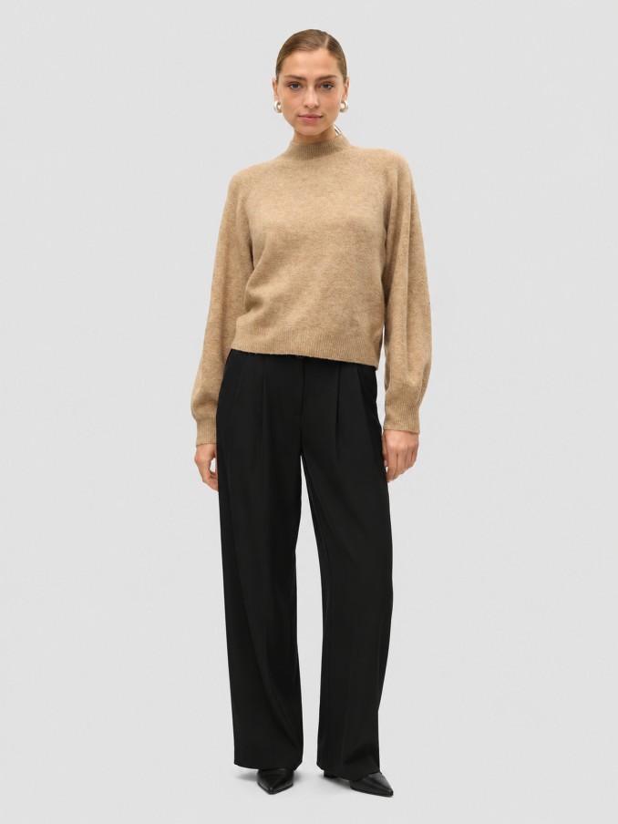 Sueter Mujer Beige Vero Moda