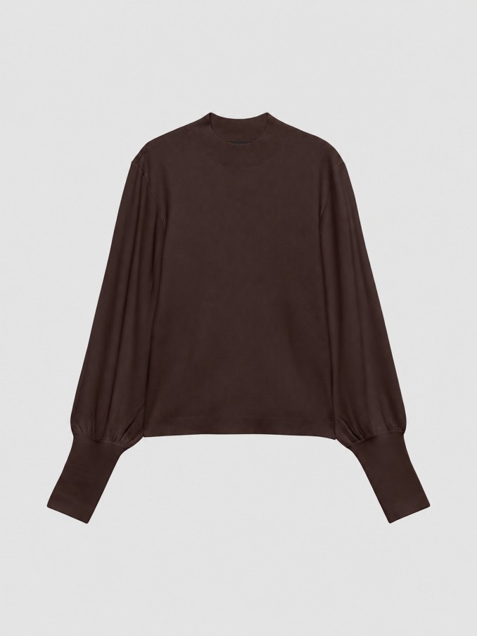 Sueter Mujer Castaño Oscuro Vero Moda