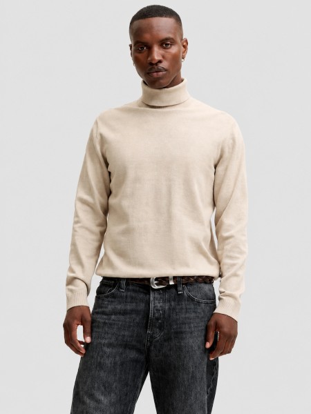 Sueter Hombre Crema Jack & Jones