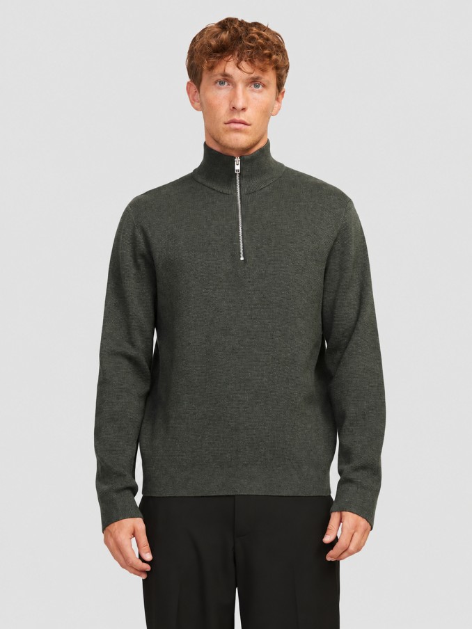 Pullover Man Dark Green Jack & Jones