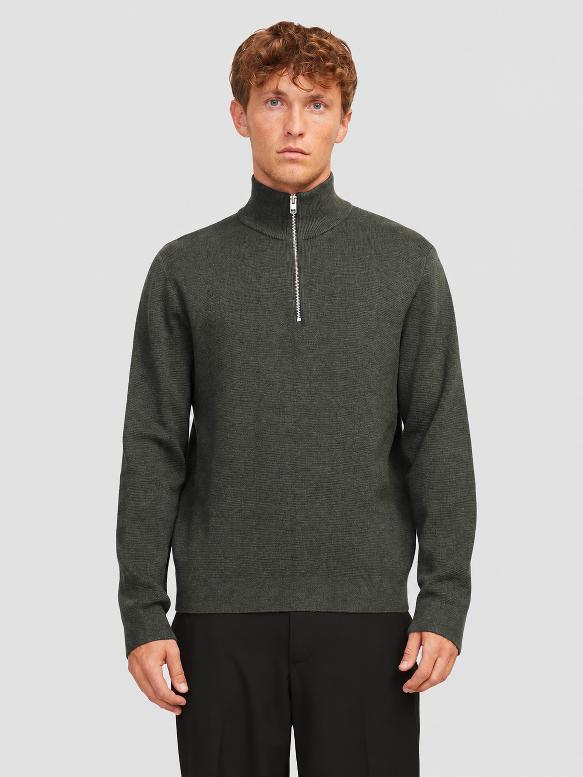 Pullover Man Dark Green Jack & Jones
