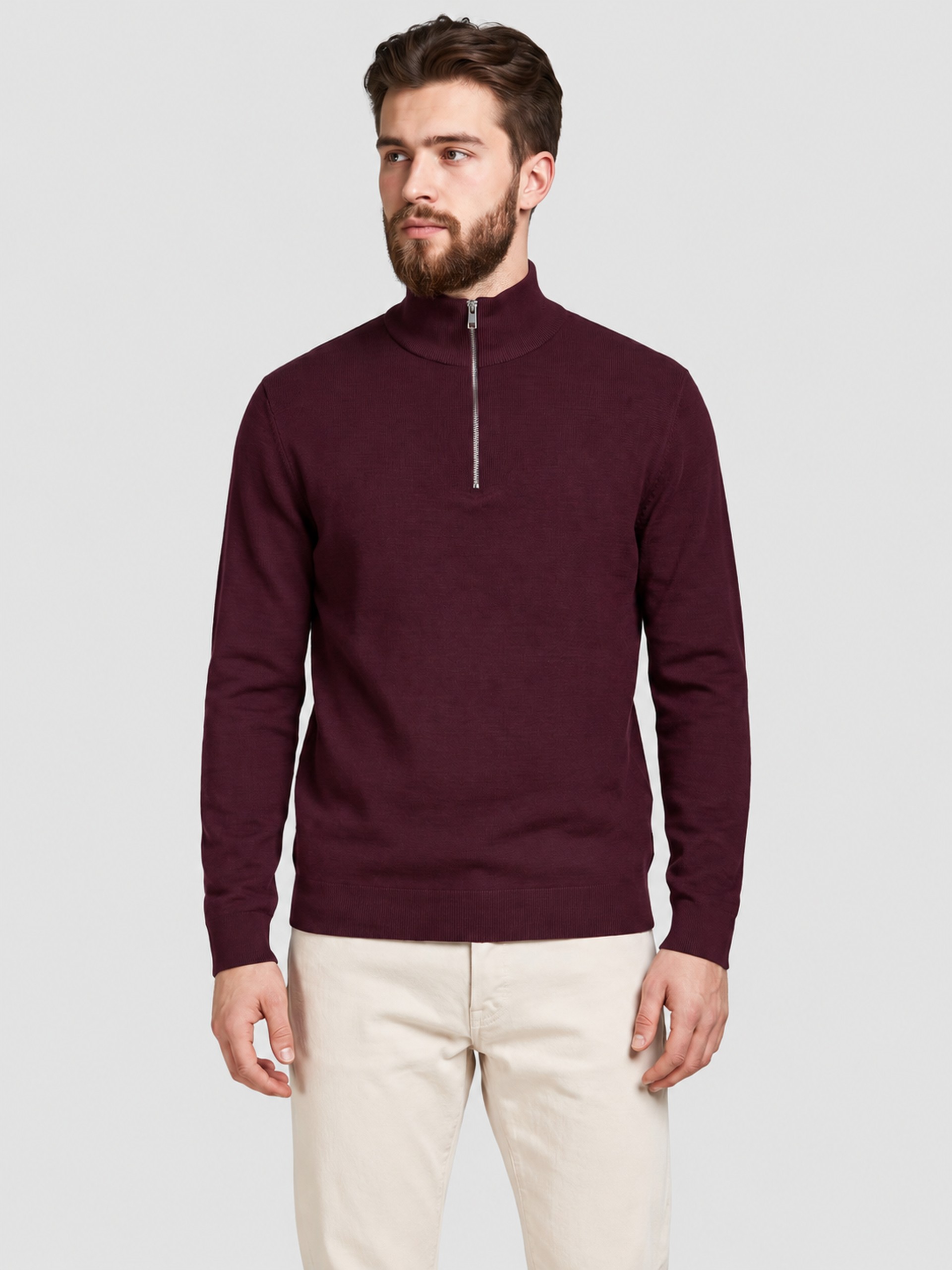Pullover Man Dark Brown Jack & Jones