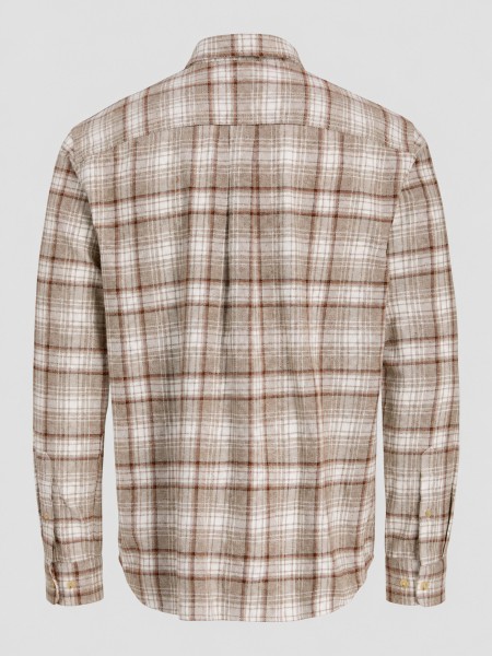 Camisa Jack & Jones Homem Jprbluharvey Check L/s Shirt Sn