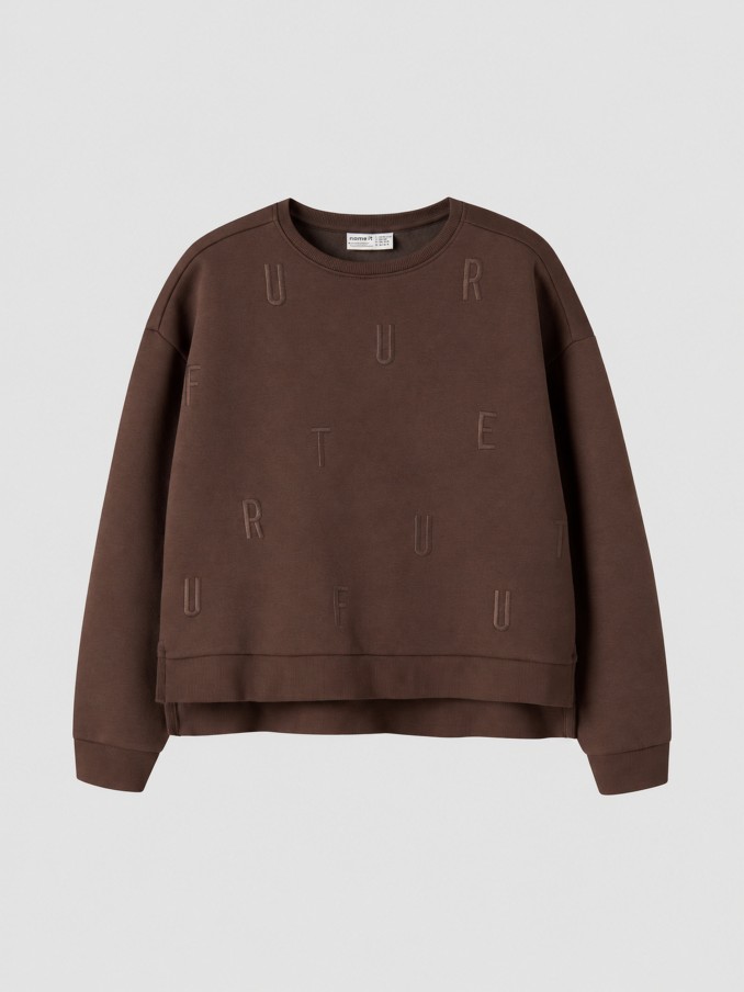 Sweatshirt Niña Marrón Name It