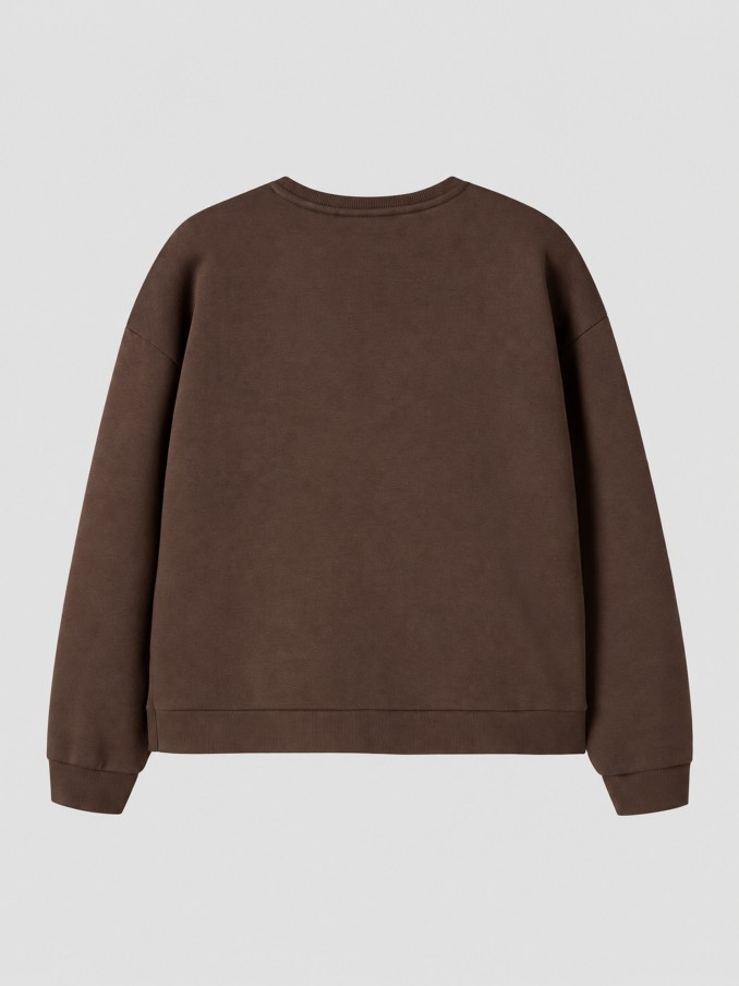 Sweatshirt Niña Marrón Name It
