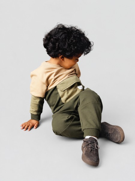Pantalones Ni�o Verde Oscuro Name It