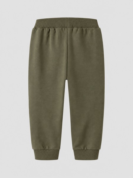 Pantalones Ni�o Verde Oscuro Name It