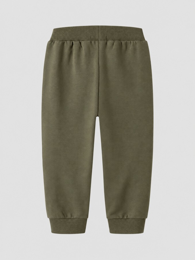 Pantalones Ni�o Verde Oscuro Name It