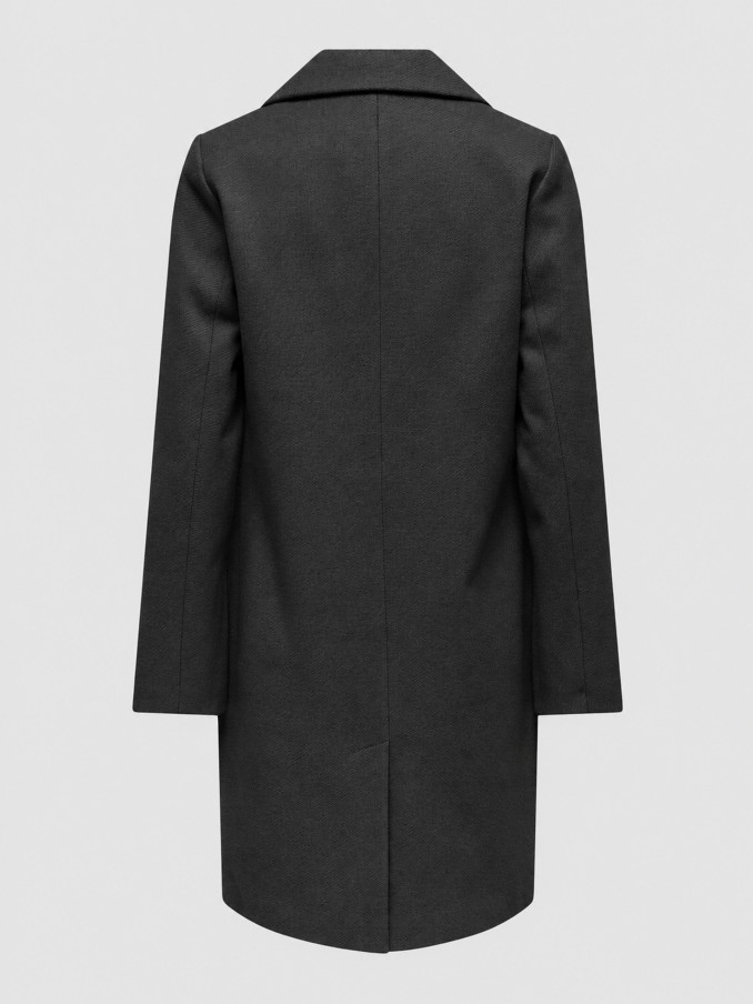 Chaqueta Mujer Gris Oscuro Only