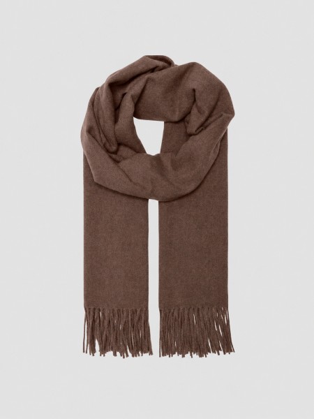 Scarves Woman Brown Only