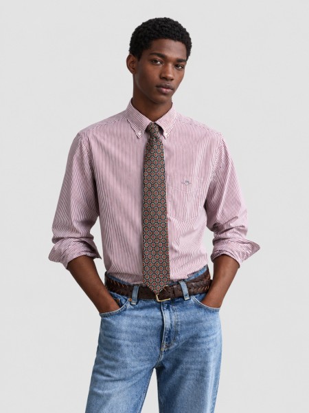 Camisa Gant Homem Reg Classic Poplin Banker Shirt
