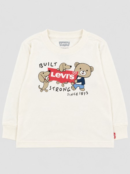 Camisola Levis Menino Lvb Graphic Ls Tee