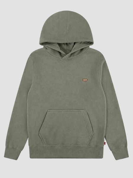 Sweatshirt Ni�o Verde Levis