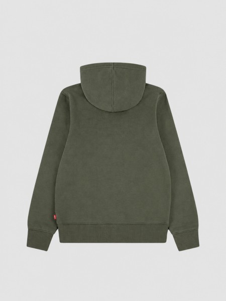 Sweatshirt Ni�o Verde Levis