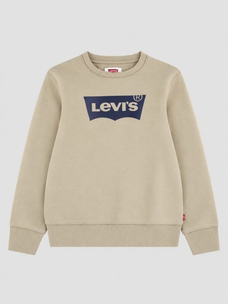 Sweatshirt Levis Menino Lvb Batwing Crewneck