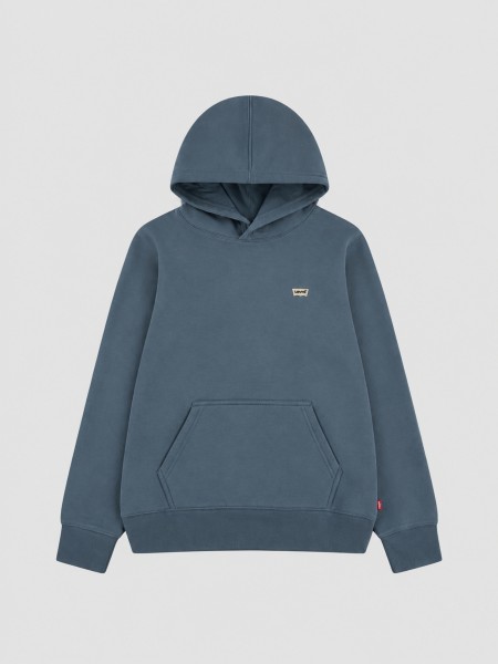 Sweatshirt Ni�o Gris Oscuro Levis