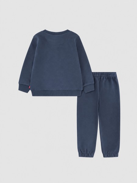 2 Pe�as Levis Menino Lvn Hoodie & Jogger Set
