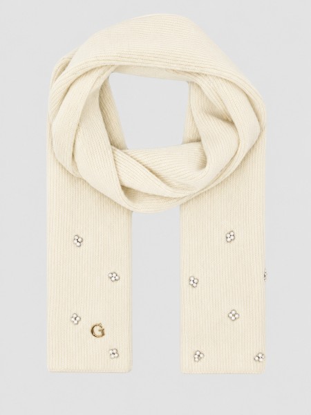 Cachecol Guess Mulher Knitted Scarf