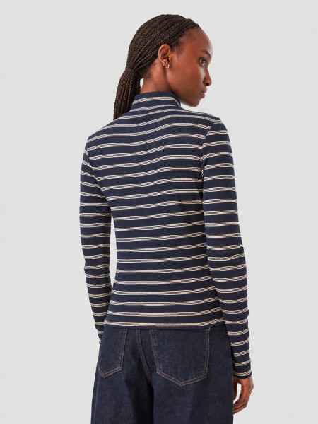 Camisola Tommy Jeans Mulher Tjw Essential Mock Neck