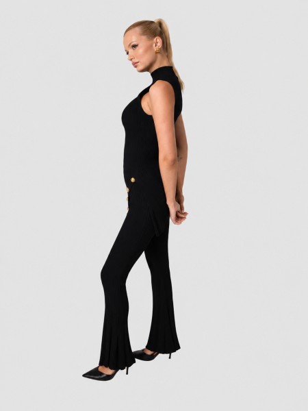 Pants Woman Black Guess Pants Woman Black Guess