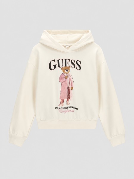 Sweatshirt Guess Menina Relaxed Regular Ls Active Top