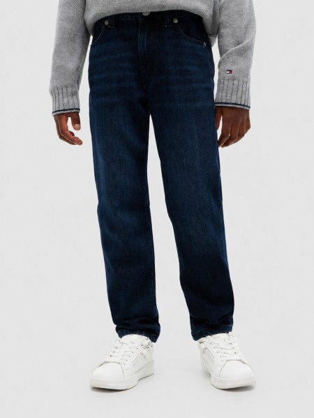 Jeans Ni�o Jeans Oscuros Tommy Jeans Kids