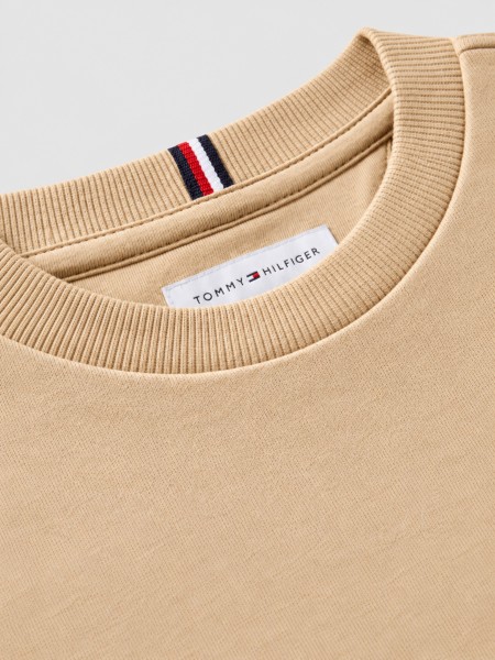 Sweatshirt Ni�o Casta�o Claro Tommy Jeans Kids