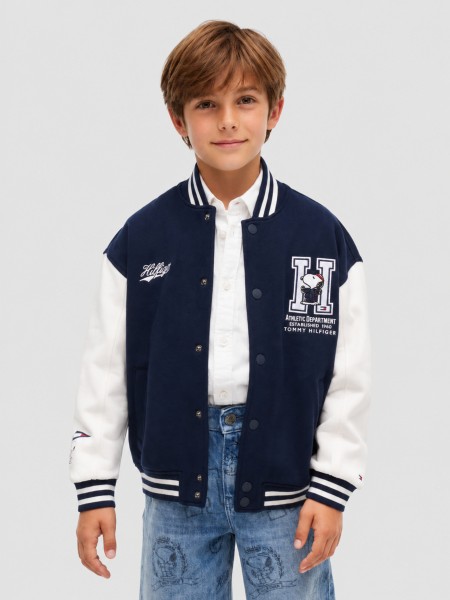 Casaco Tommy Hilfiger Menino Peanuts Bomber Jacket