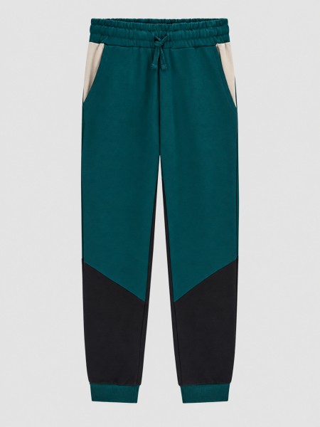 Cal�as Guess Menino Brushed Fleece Regular Pants