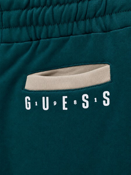 Cal�as Guess Menino Brushed Fleece Regular Pants