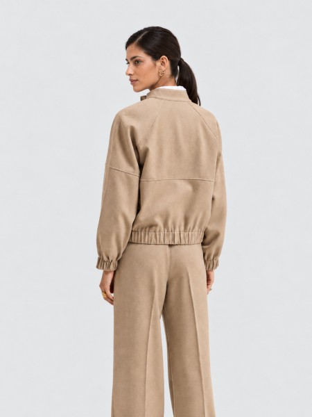 Chaqueta Mujer Beige Lion Of Porches Chaqueta Mujer Beige Lion Of Porches