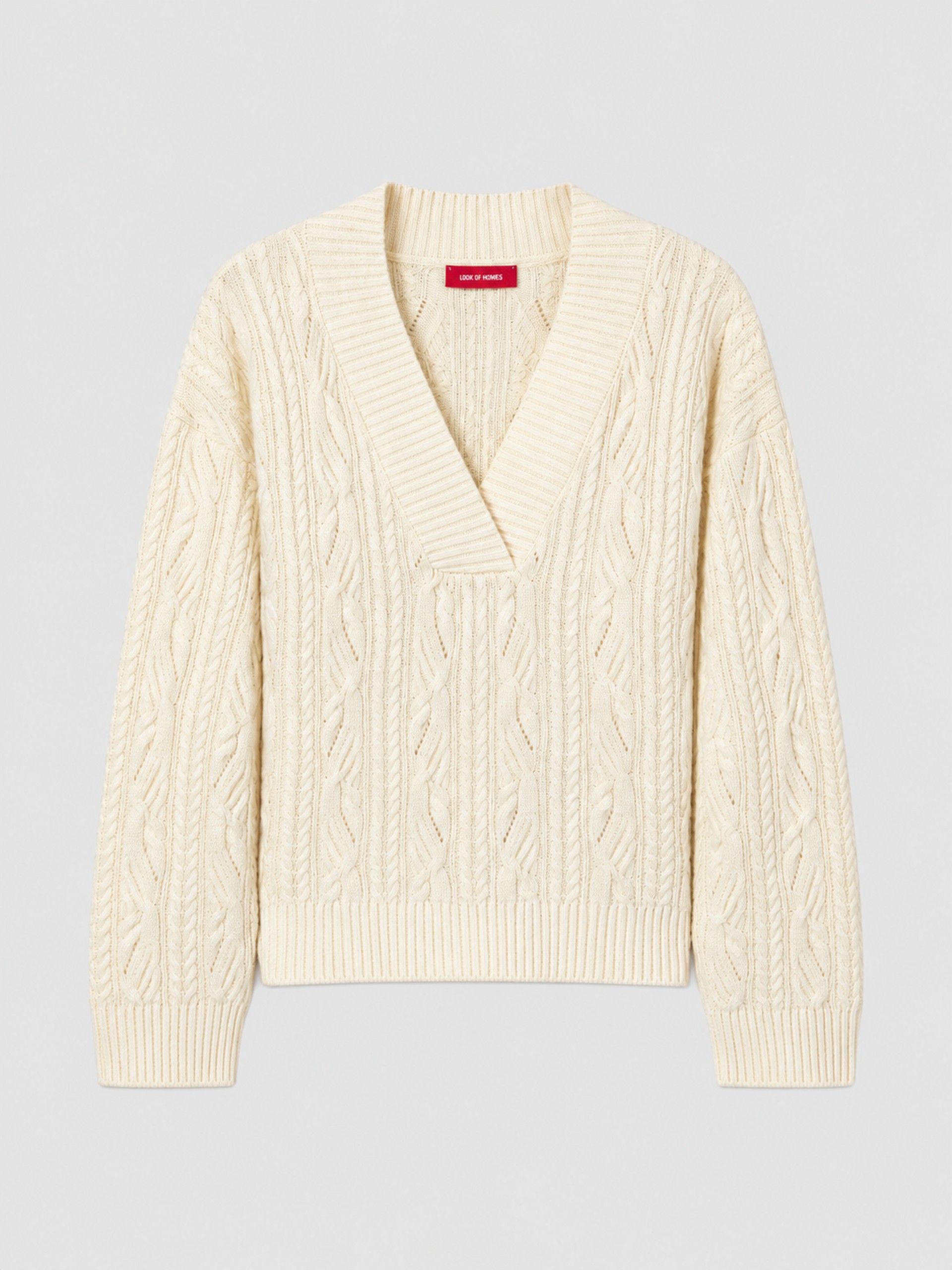 Pullover Woman Cream Lion Of Porches