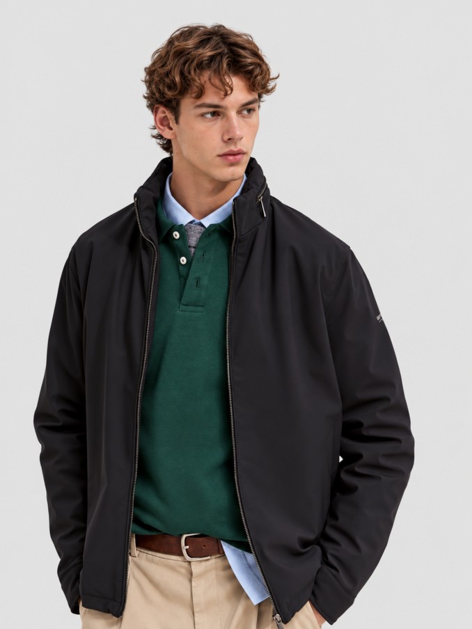 Jacket Man Navy Blue Lion Of Porches