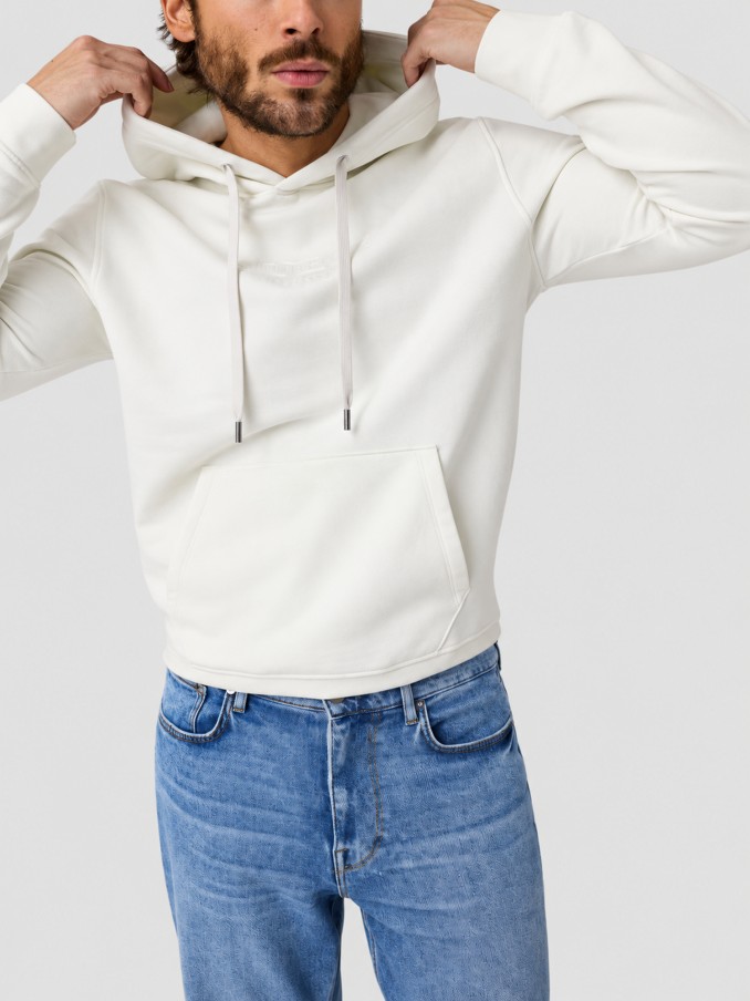 Sweatshirt Man Cream Guess