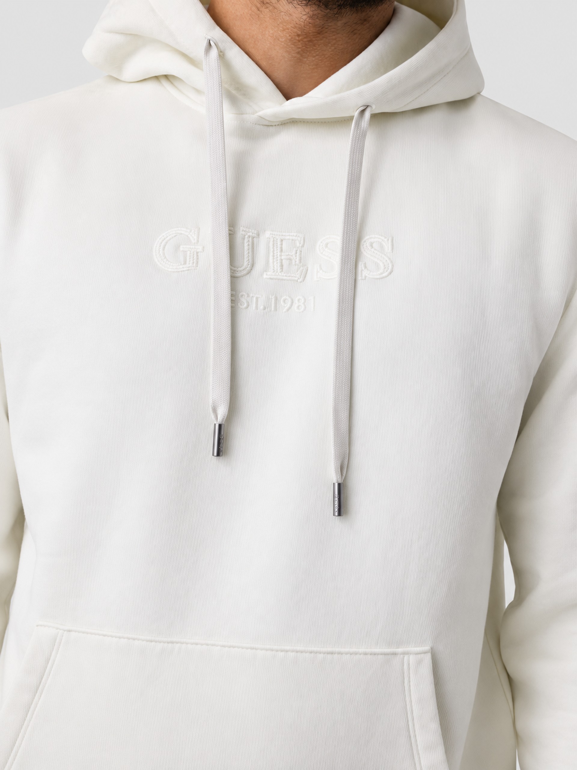 Sweatshirt Man Cream Guess