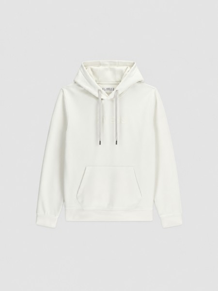 Sweatshirt Hombre Crema Guess