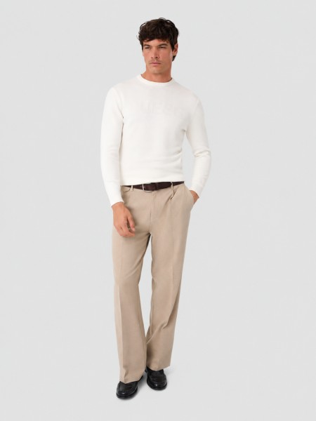 Camisola Guess Homem Noburo Cn Logo Reverse Ls Swtr
