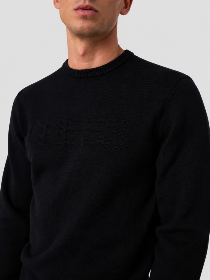 Sueter Hombre Azul Marino Guess