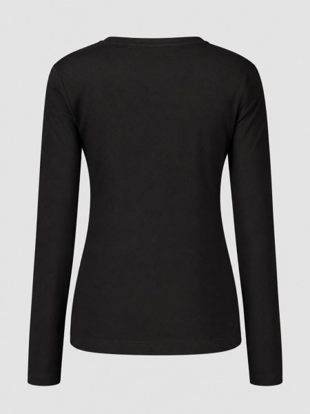 Camisola Guess Mulher Ls Cn Savanna Leopard Triangle