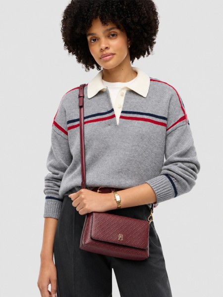 Mala Tommy Hilfiger Mulher Th Icon Conv Crossover Mono