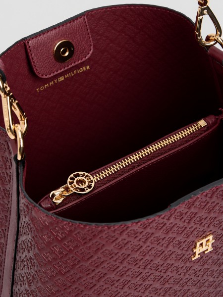 Mala Tommy Hilfiger Mulher Th Icon Shoulder Bag Mono