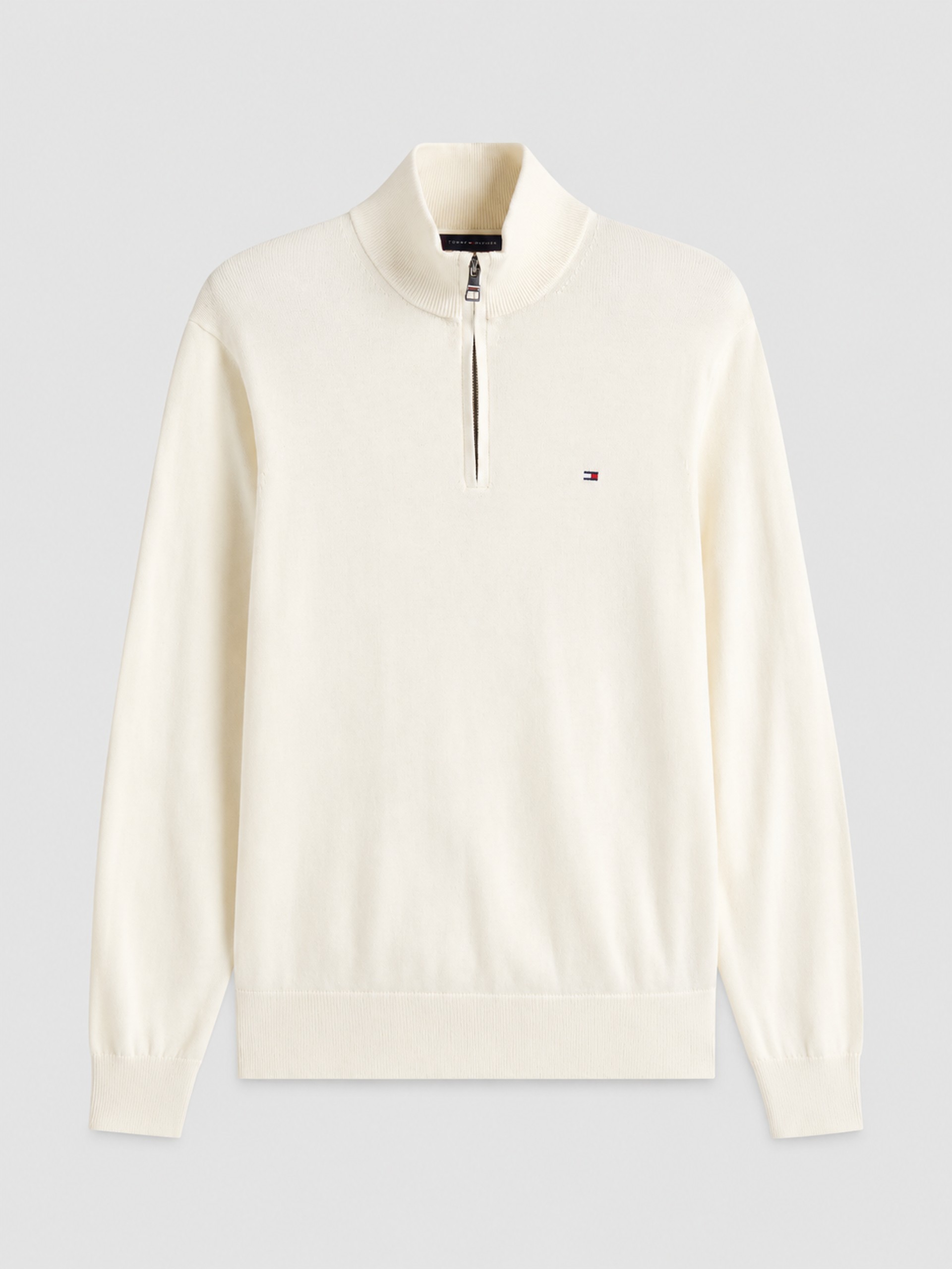 Sueter Hombre Crema Tommy Hilfiger