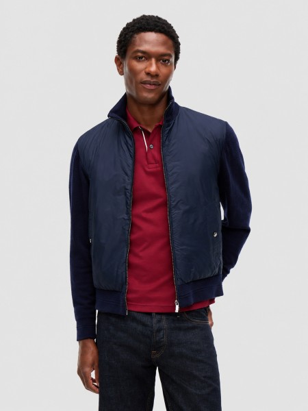 Chaqueta Hombre Azul Marino Tommy Hilfiger Chaqueta Hombre Azul Marino Tommy Hilfiger