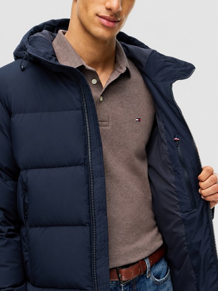 Casaco Tommy Hilfiger Homem Down Hooded Puffer Jkt Casaco Tommy Hilfiger Homem Down Hooded Puffer Jkt