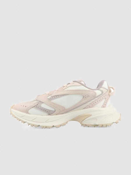 Sapatilha Lacoste Mulher Womens L003 Neo Shot Shimmering Neutrals Story Sneakers