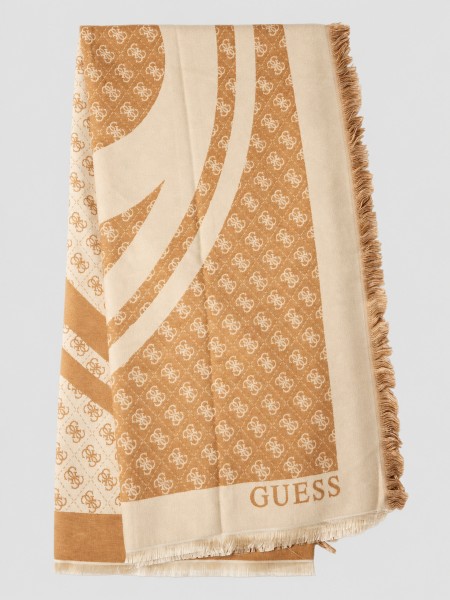 Cachecol Guess Mulher Noelle II 130X135 Jcqrd Kefiah Cachecol Guess Mulher Noelle II 130X135 Jcqrd Kefiah