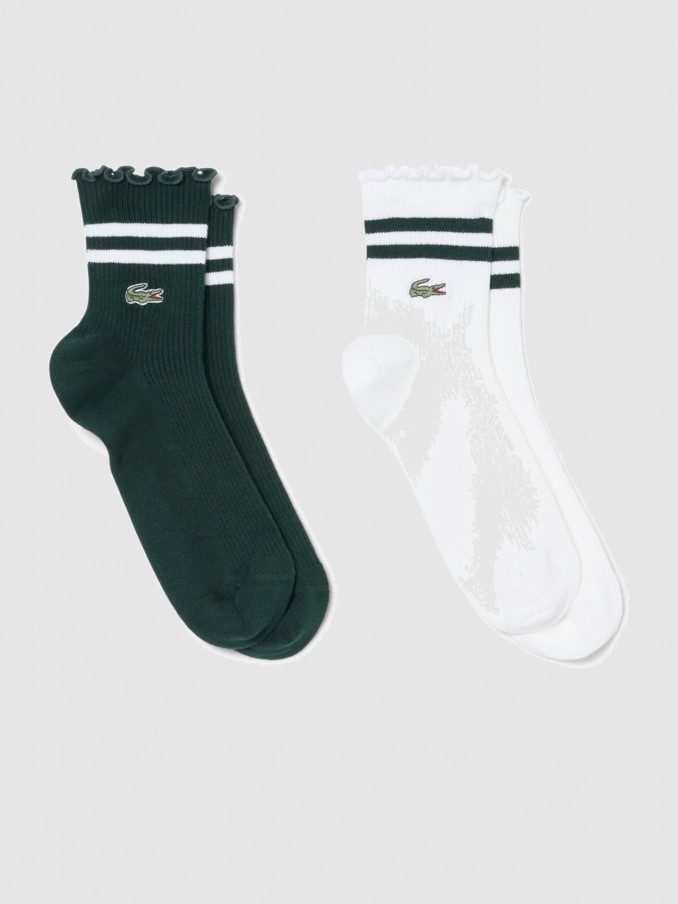 Calcetines Mujer Azul Marino Lacoste