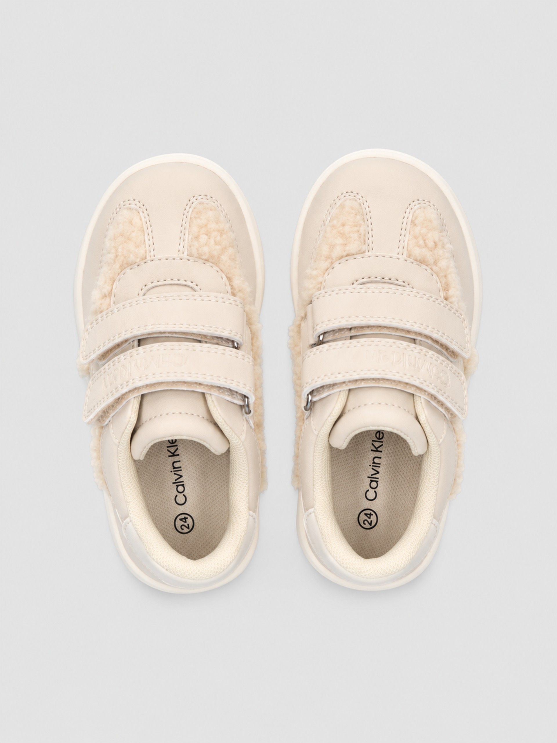 Tenis Niña Crema Calvin Klein