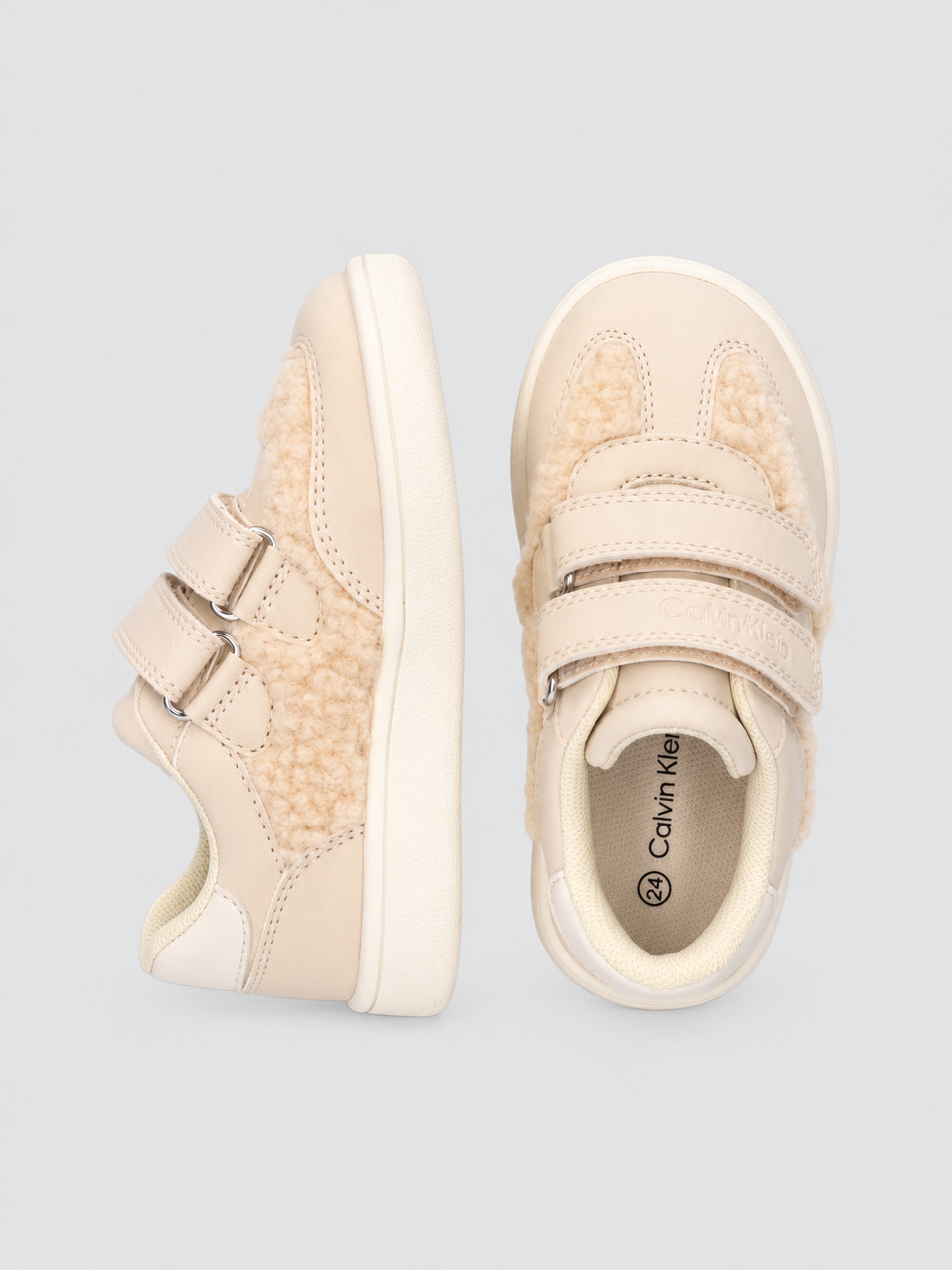Tenis Niña Crema Calvin Klein